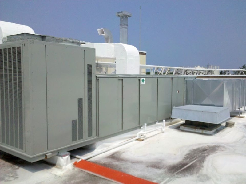 60 ton rooftop unit for large commercial applications